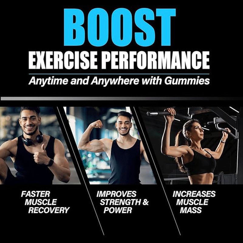 Cross-Border TK Hot Item Gehydrateerde Creatine Monohydraat Fitness Gummies_voghion.com