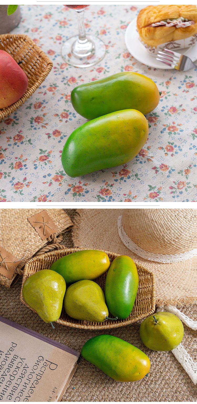 Weighted Simulation Fruit And Vegetable Model Home Decoration Shooting Props Farmhouse Living Room Decoration MW42886_voghion.com