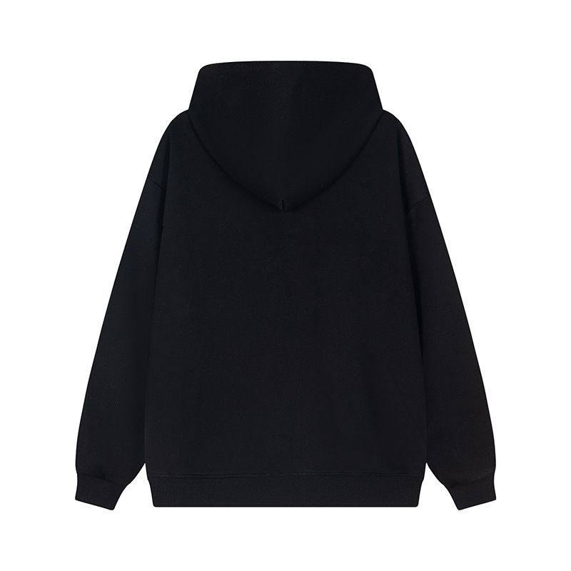 Felpa con cappuccio pigra unisex autunno inverno American Magic Tape 2025, stile coppia, giacca_voghion.com