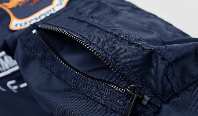 Muška pilotska pamučna jakna za hladno vrijeme, odjeća za bejzbol, vezena radna jakna_voghion.com