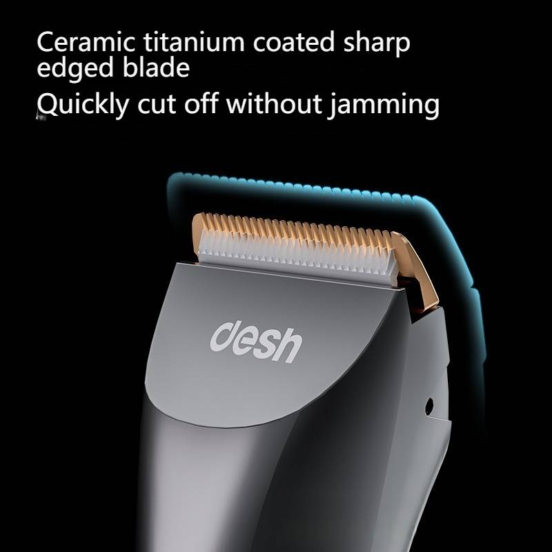 Dexter Professional Hair Clipper For Men, Women & Kids - Rechargeable, Cordless, LCD Display, Ceramic Blade, Waterproof_voghion.com