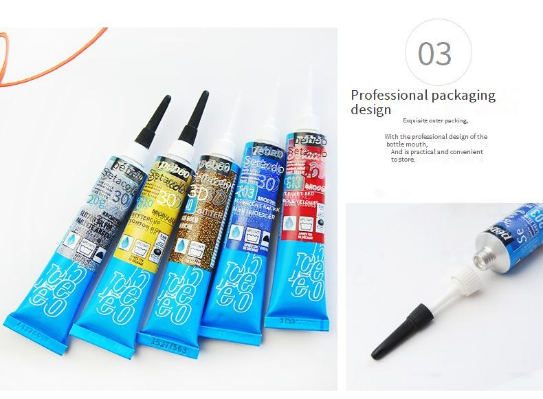3D Textile Fiber Paint Marker Set - 40 Vibrant Colors For Diy Fabric Painting, Waterproof & Glow-in-the-Dark Options_voghion.com