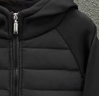 Chaqueta acolchada con estampado de mapa circular para hombre: abrigo de invierno ligero con estampado geográfico, ropa de calle_voghion.com
