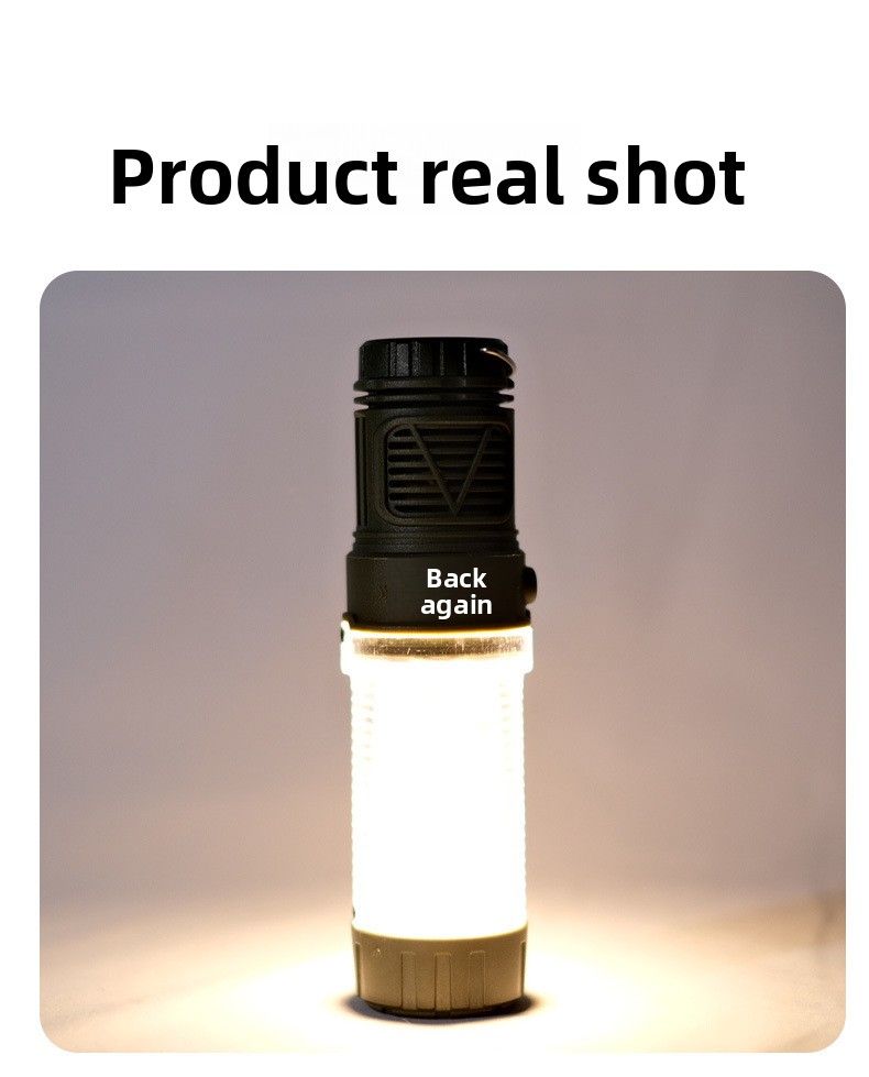 Buiten Cing LED-afweerlamp Type-C oplaadbare, draagbare, magnetische en multifunctionele opvouwbare muggenverdelger_voghion.com