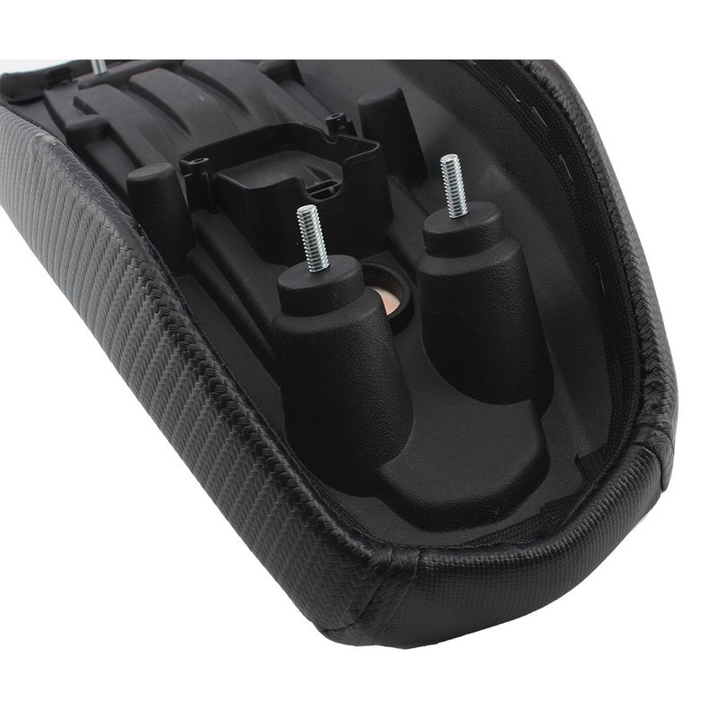 Motorrad-Sitzpolster aus Kohlefaser – Erweiterter Komfort für Offroad- und Elektrofahrräder. Langlebiges, rutschfestes, wasserdichtes und atmungsaktives Design._voghion.com