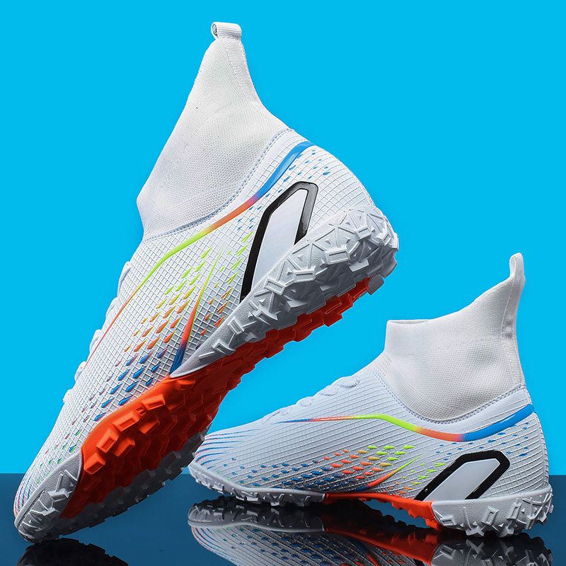 Voetbalschoenen voor volwassenen van leer, gemaakt voor training op gras, lange competitie voor basisschoolleerlingen,_voghion.com