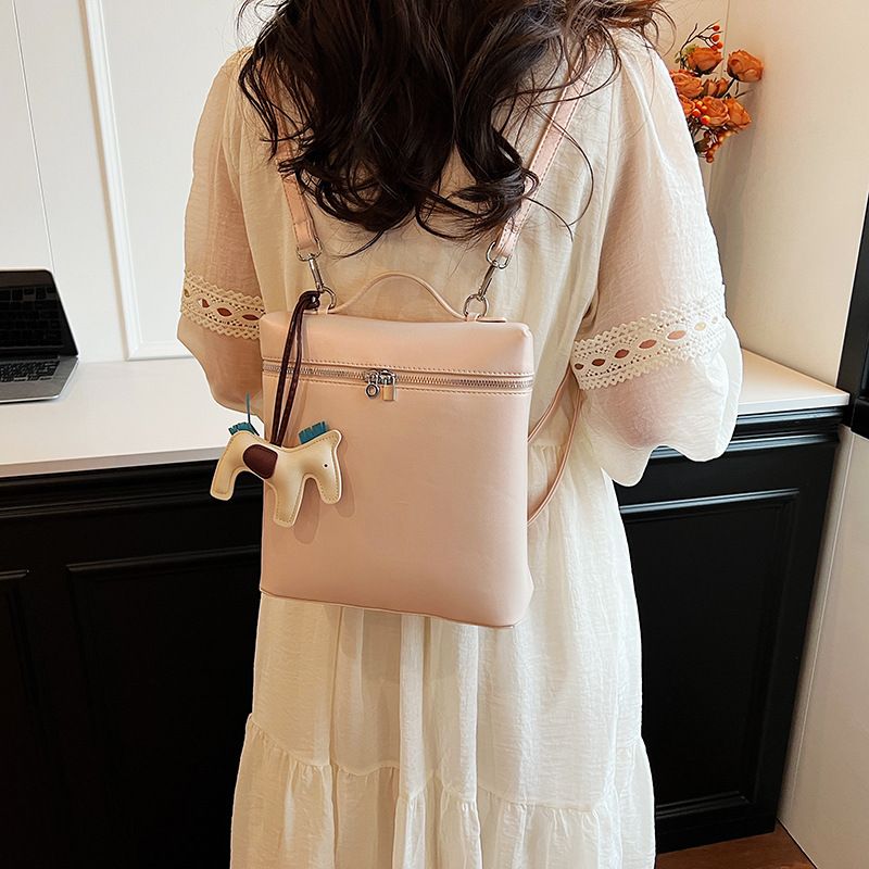 Shoulder for women 2024 new style, niche texture, simple white, college commuting handbag, single shoulder bag_voghion.com
