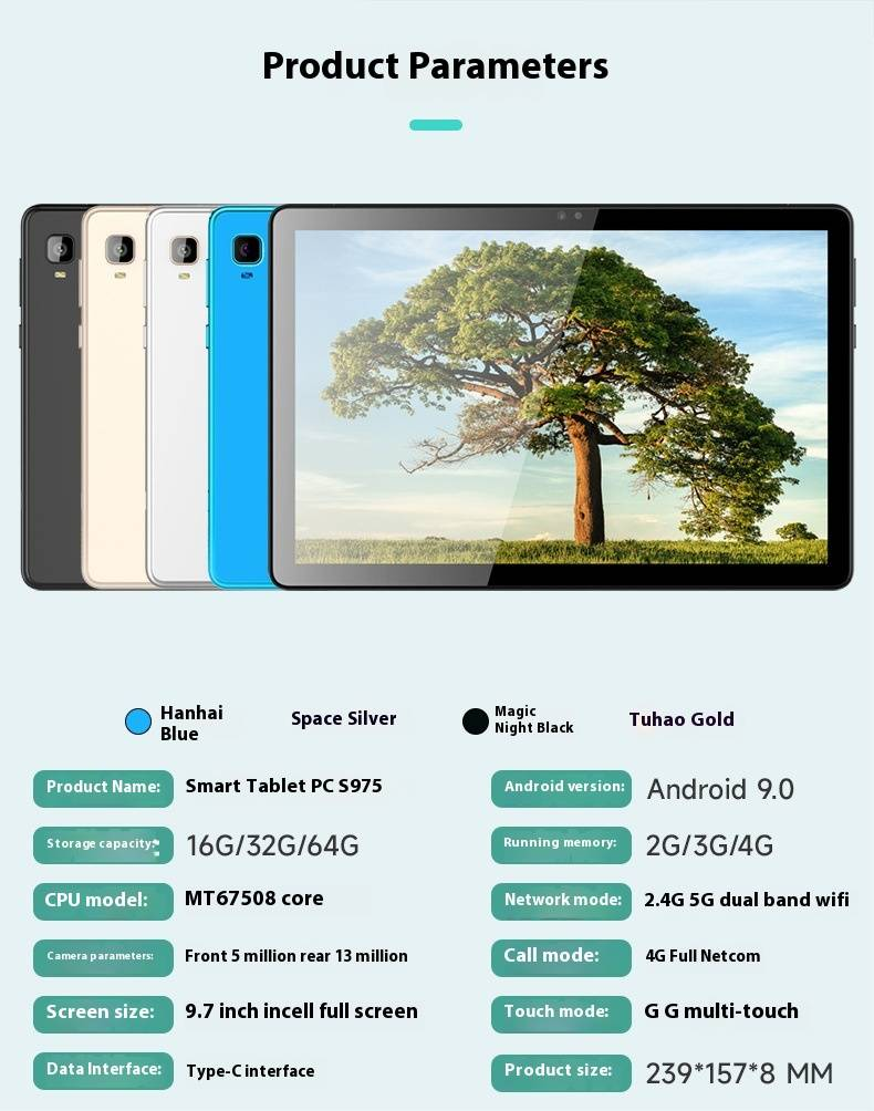 Pro Kids Education Tablet – 10,1 Zoll 2K Incell-Touchscreen, 8 GB RAM, 5000 mAh Akku (vorinstallierte MINT-Kurse, Augenschutzmodus)_voghion.com