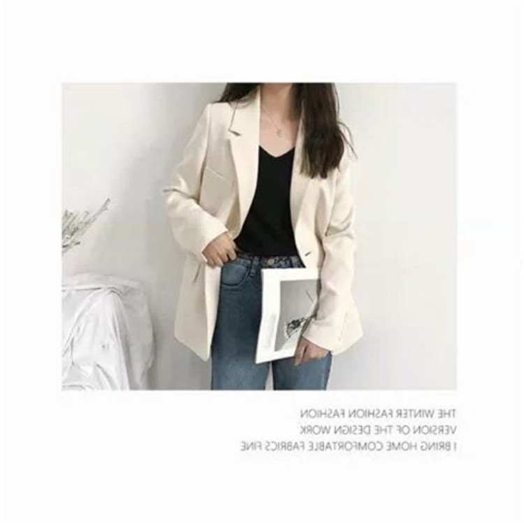 Nuova giacca da abito piccola alla moda da donna_voghion.com