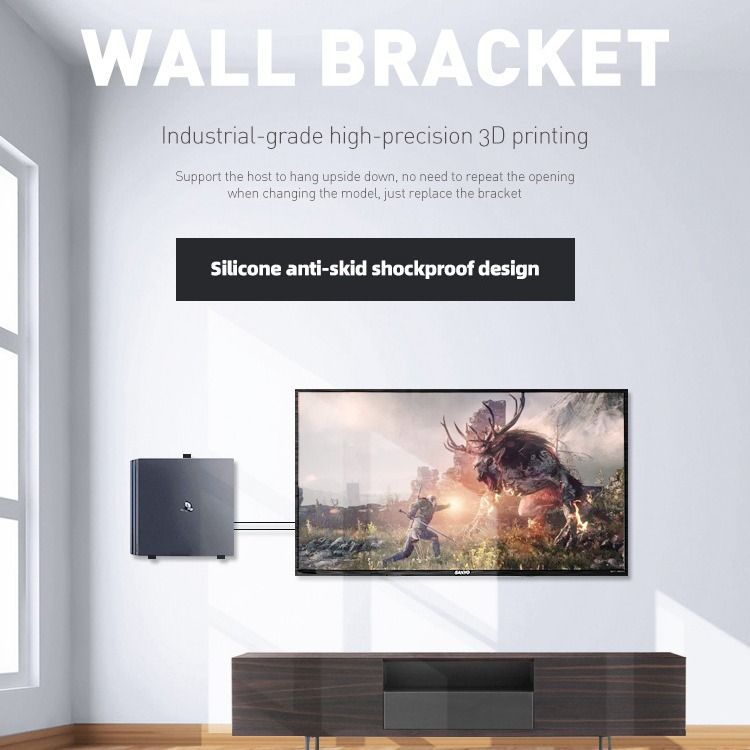 Adecuado para el soporte de pared para el host de la serie PS4/PS4 Pro/PS4 Slim PS4_voghion.com