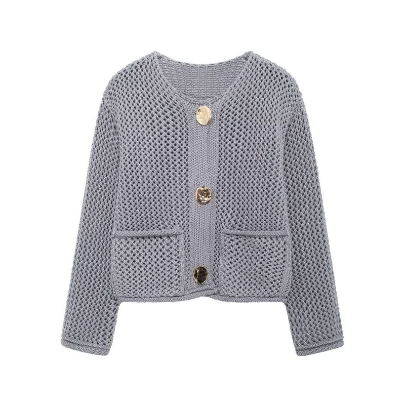 Damenbekleidung Strickjacke lockerer Pullover Damen Strickpullover beliebte 8 Farben_voghion.com