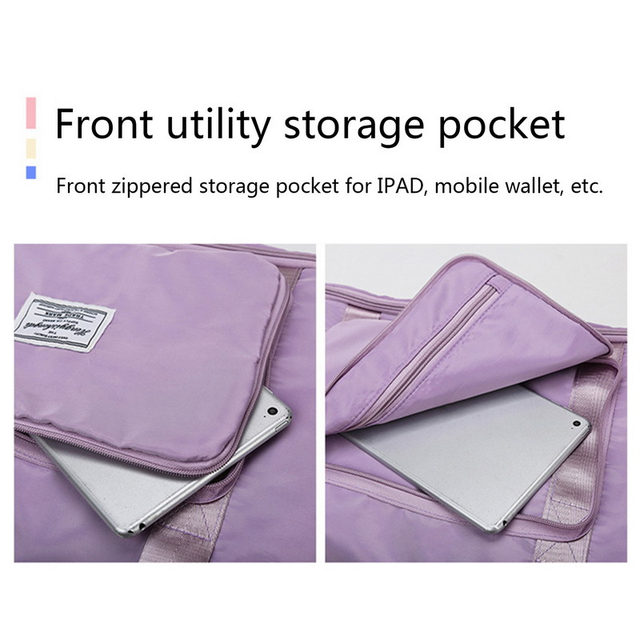 2023 große Kapazität Klapp Reisetaschen Wasserdichte Tote Handtasche Reise Seesäcke Multifunktionale Frauen Reisen Yoga Taschen_voghion.com