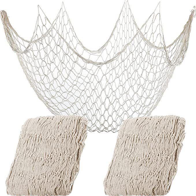 Decorazione a forma di rete da pesca, decorazione per feste subacquee a tema sirena, tema marino, articoli per feste in spiaggia alle Hawaii_voghion.com