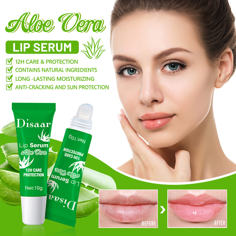 aloe lipstick Disaar can moisturize lips and prevent dry cracks for a long time_voghion.com