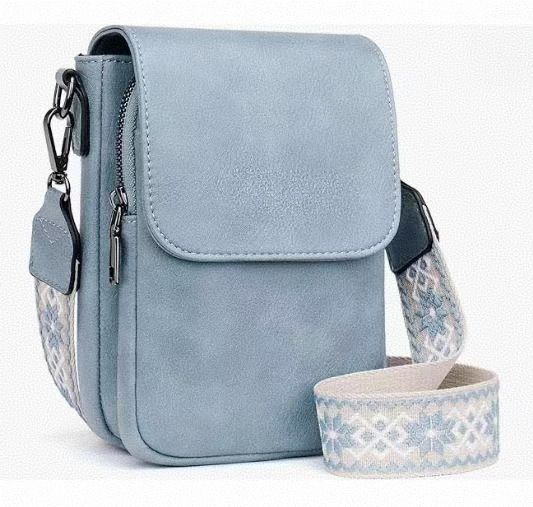 Hot Selling Women's Commuter PU Fashion Veelzijdige Crossbody Grote Capaciteit Multifunctionele Drukknoop Schouder Telefoon_voghion.com