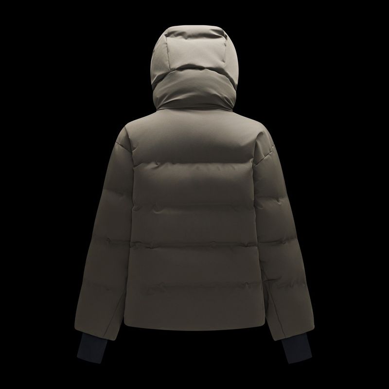 Giacca da sci invernale impermeabile da uomo con piumino d'oca bianca 700 Fill Power, cappotto termico antivento per attività all'aperto, nero, verde oliva, arancione_voghion.com