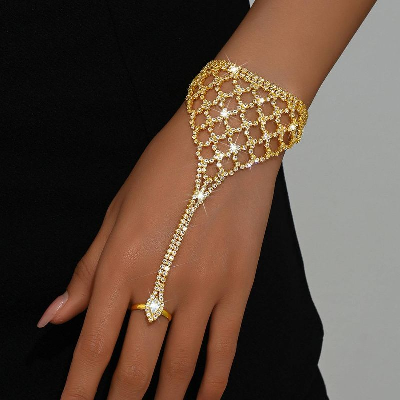 Parmak Sırtlı Moda Kişiselleştirilmiş Örgü Su Zinciri, Trend Stil Tam Çap Aksesuarları_voghion.com