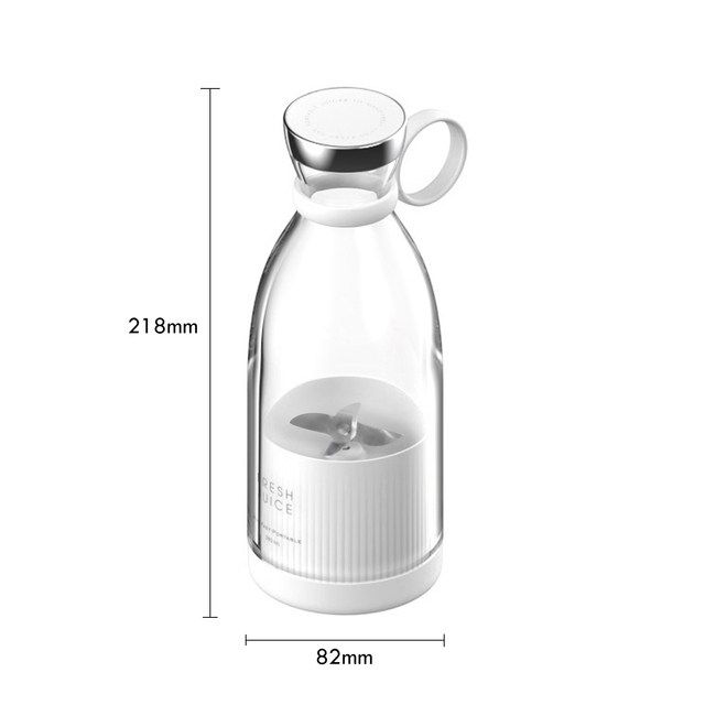 Portable Blender Fresh Juice Mixer Electric Wireless Charge Mini Fruit Mixers Juicer Cup Blender Milkshake Juice Maker Machine_voghion.com