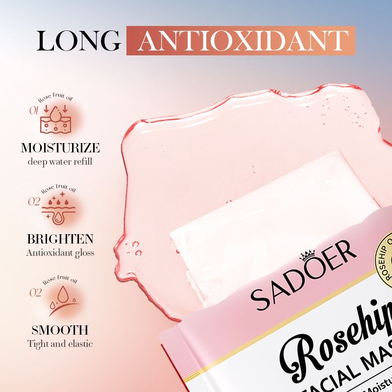 Full English SADOER Rosehip Oil Anti-Oxidant Hydrating Moisturizing Mask_voghion.com