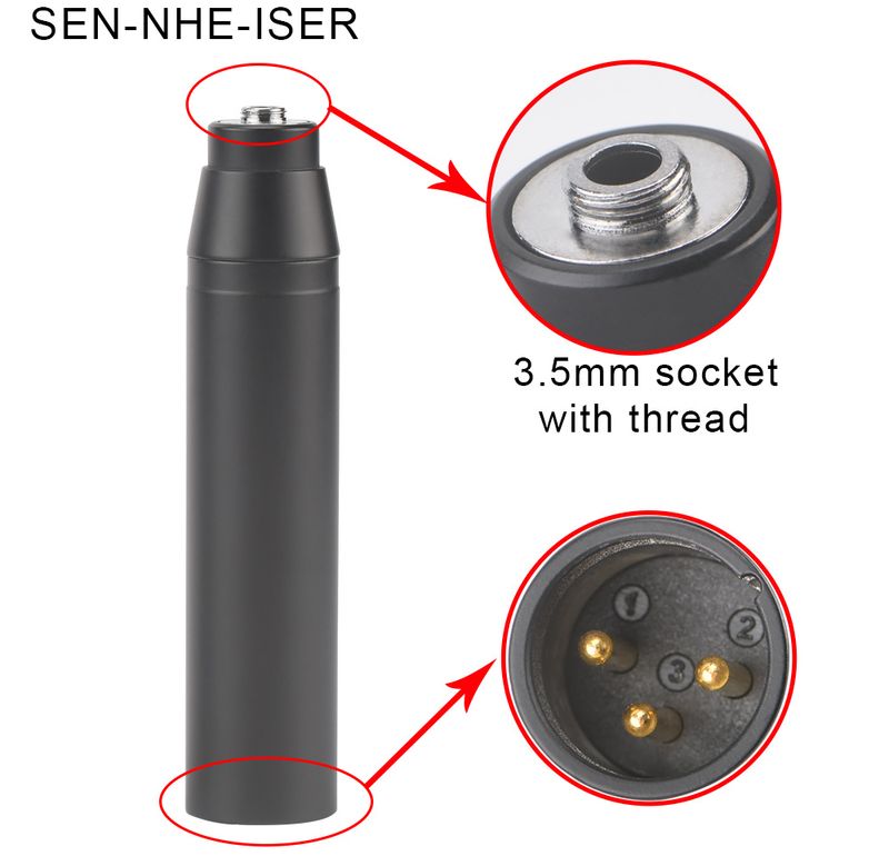 3-pinski 4-pinski XLR saksofonski 3,5 mm vtič mini glasbeni instrument mikrofon vsesmerni tip saksofonski mikrofon IM-20_voghion.com