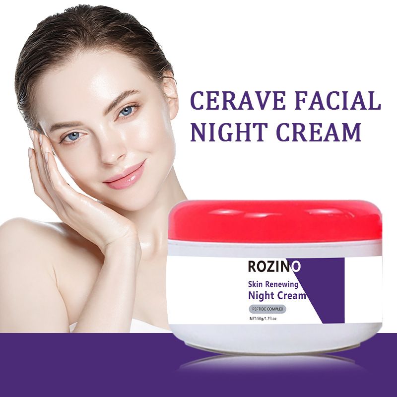 La barrière réparatrice de nuit pour le visage estompe les ridules, resserre, hydrate et éclaircit la crème pour le visage_voghion.com