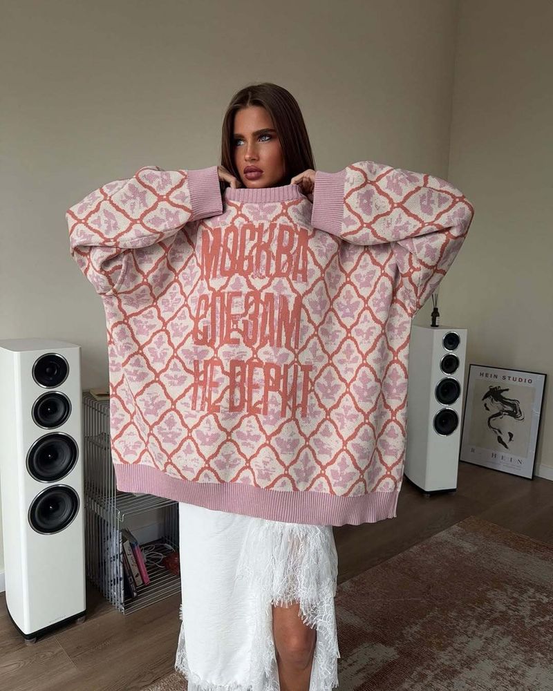 Women’s Oversized Pullover Sweater – Cozy Lazy Style, Soft & Breathable, Casual Long Sleeve_voghion.com