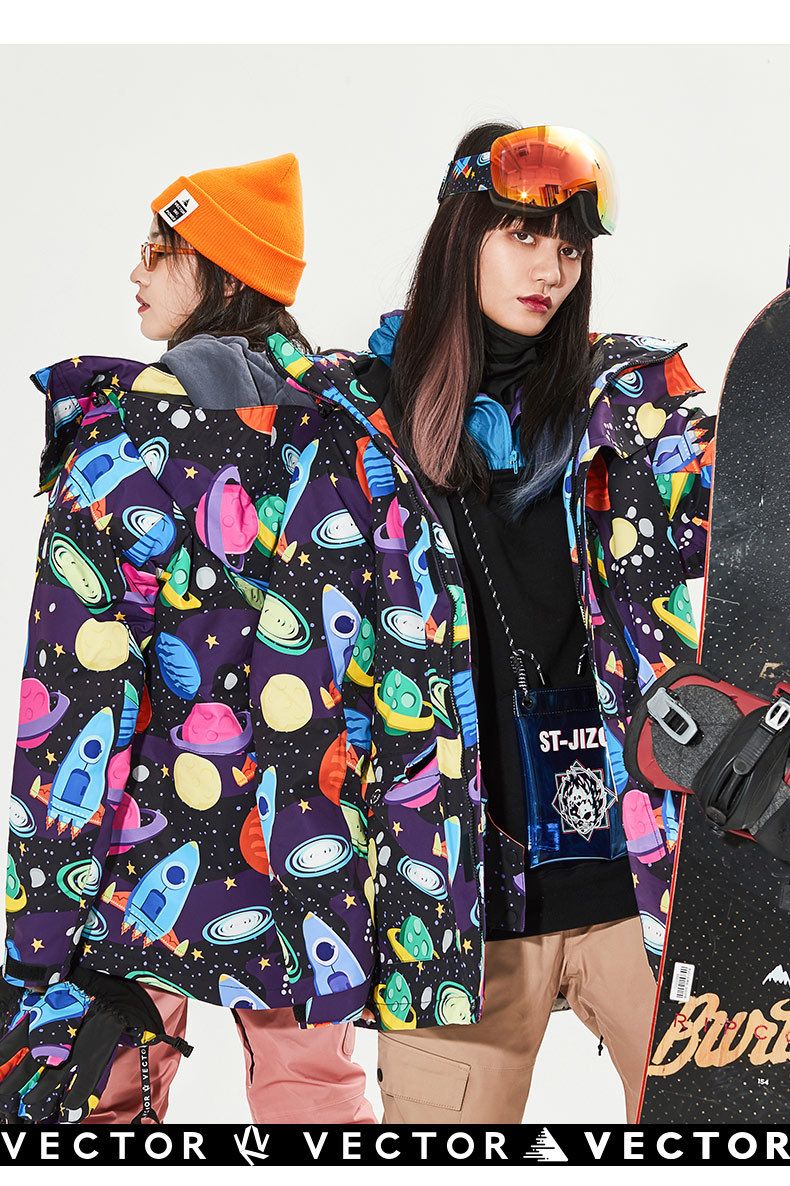 Skijacken- und Skihosen-Set – Wasserdichter, winddichter, wärmeisolierter Schneeanzug mit 3M™ Thinsulate™ für Skifahren, Snowboarden und Wintersport_voghion.com