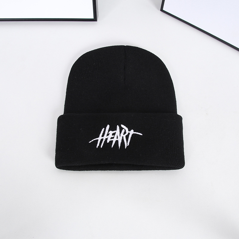 Mood Kiri Tikand Kootud Müts Laste Sügis- ja Talvine Soe ja Hingav Mitmekülgne Must Villane Müts Külmkübar meestele_voghion.com