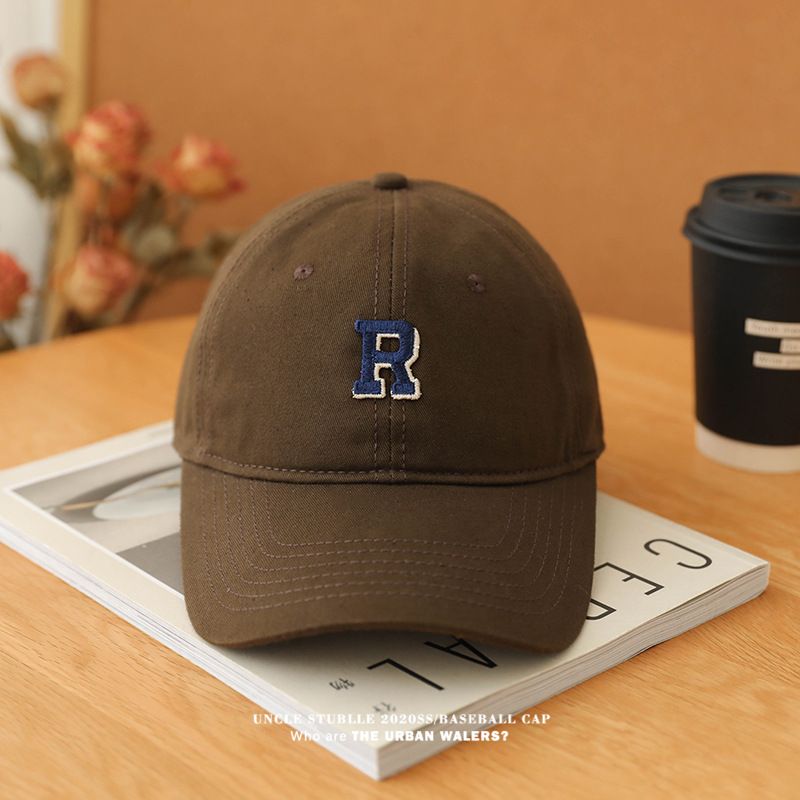 Cappellino da baseball originale con grande circonferenza della testa per uomo e donna, taglie forti, con tesa lunga, standard R, con parte superiore morbida e versatile, per coppie, con becco d'anatra._voghion.com