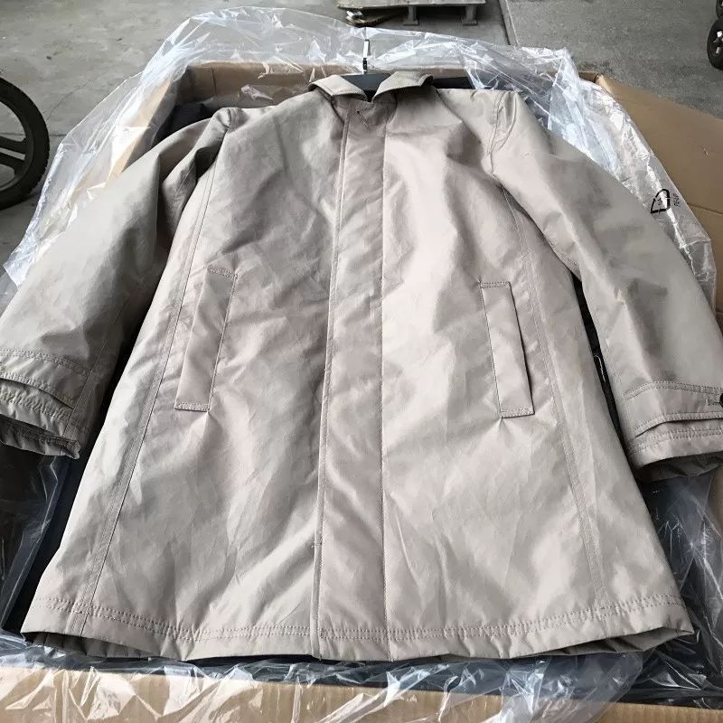 Men's Waterproof Windproof Quilted Long Coat With Stand Collar Winter Warm Trench Coat For Casual Outwear (Khaki, Black, Navy, Gray)_voghion.com