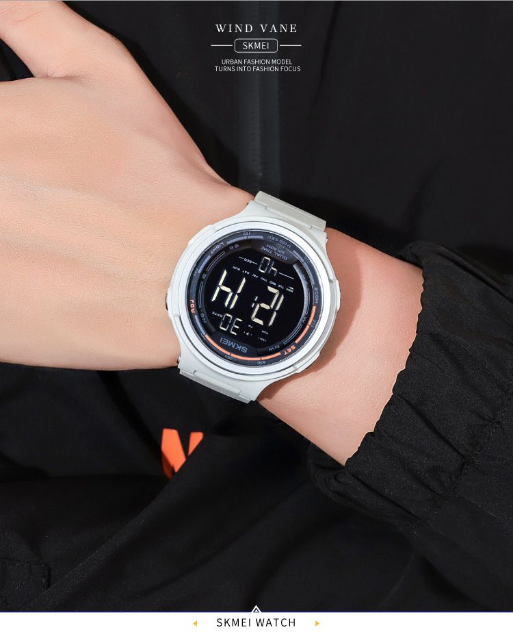SKMEI 1841 Digitale Uhr Für Männer Sport Wasserdichte LED Display Countdown Armbanduhren Herren Wecker Military Reloj Hombre 1894_voghion.com
