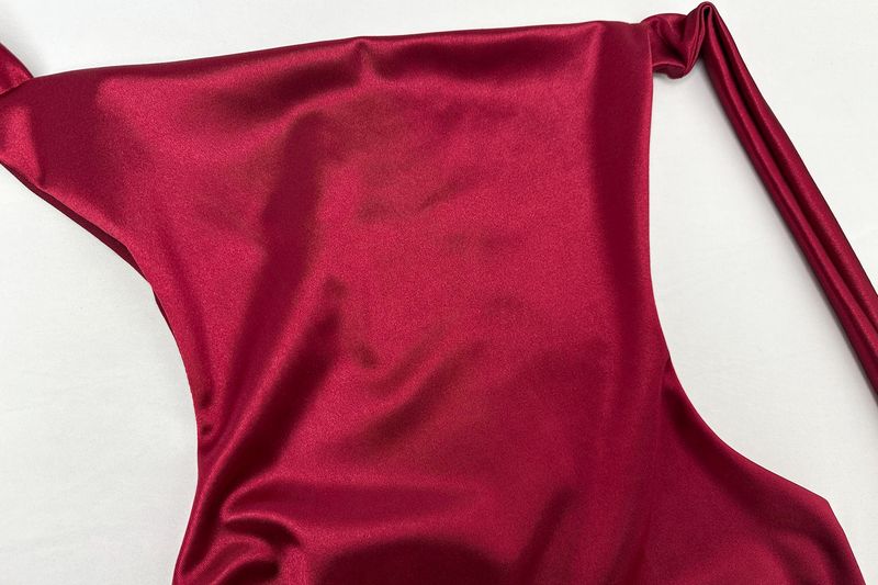 Women's Clothing Pure Desire Style Sexy Slit Backless Halter Neck Slim Light Mature Style High End Dress_voghion.com