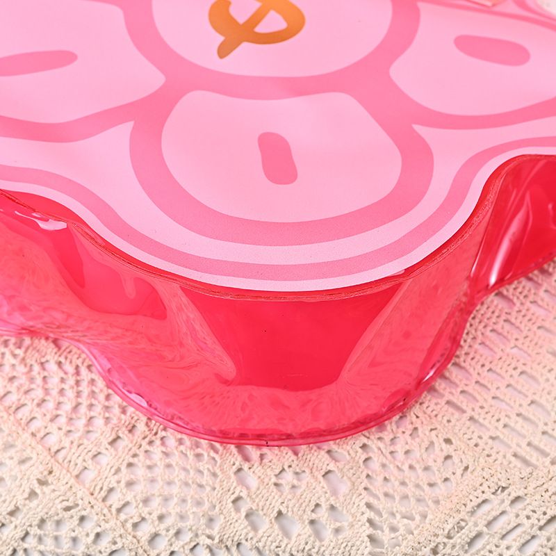 PVC Laser Ins Style Geburtstagsgeschenk Button Tote Jelly Bag kann gedruckt werden_voghion.com