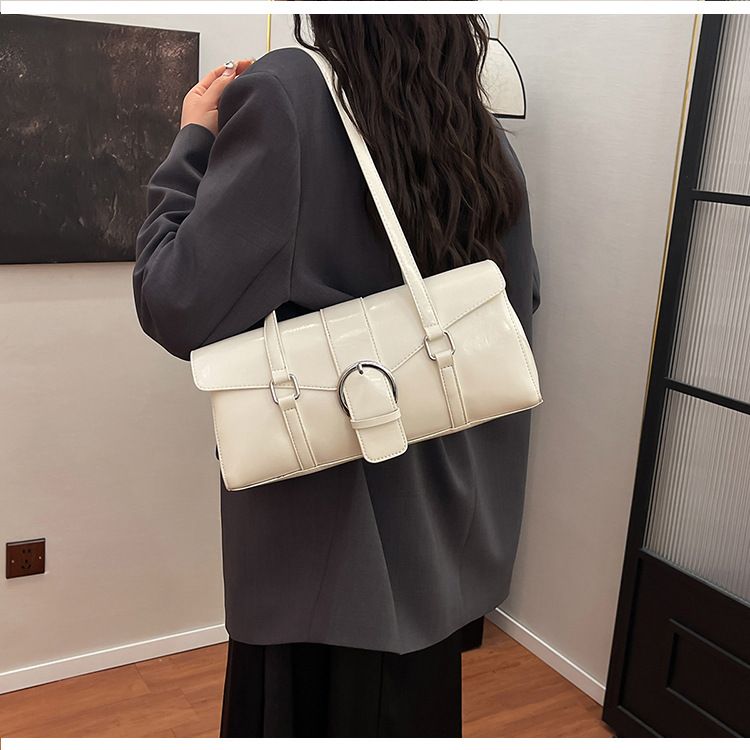Borsa da donna a tracolla singola elegante, di qualità Baguette, nuova moda 2025_voghion.com