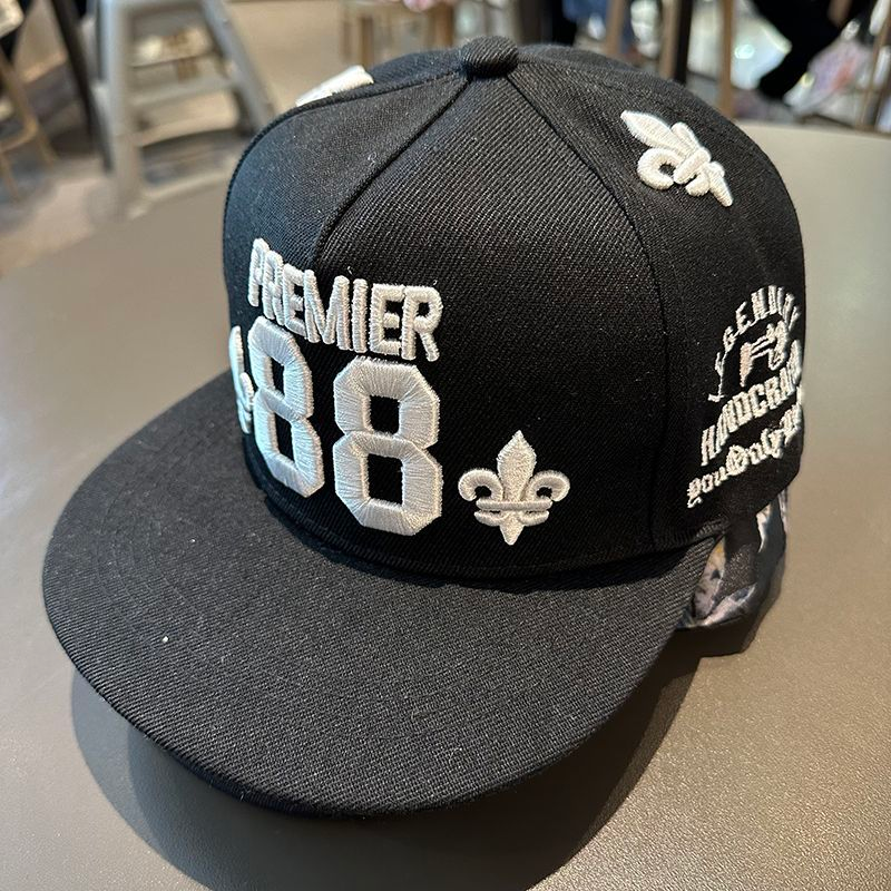 Șapcă de baseball personalizată pentru dans hip-hop street girl, cu boruri plate pentru bărbați, primăvară și toamnă, circumferință mare a capului._voghion.com