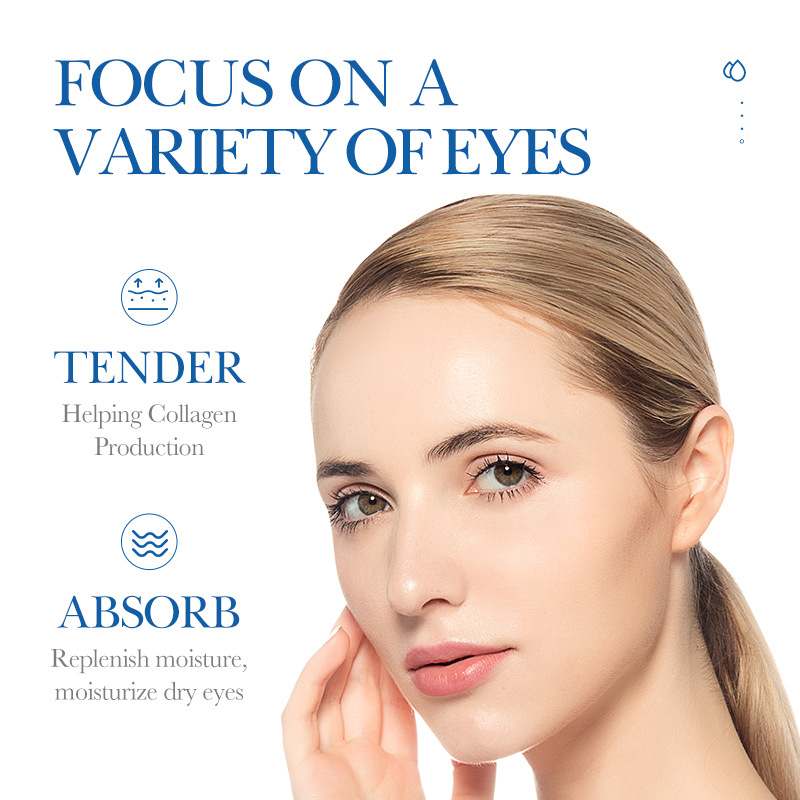 SADOER Hyaluronsäure B5 Anti-Falten-Augencreme mit leichter Linie in voller englischer Sprache, straffend und befeuchtend für die Augen_voghion.com