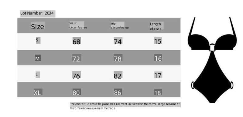 Bikini Einfarbig Rückenfrei Sexy 2020 Neu Ausgehöhlt Strandurlaub Damen Badeanzug_voghion.com