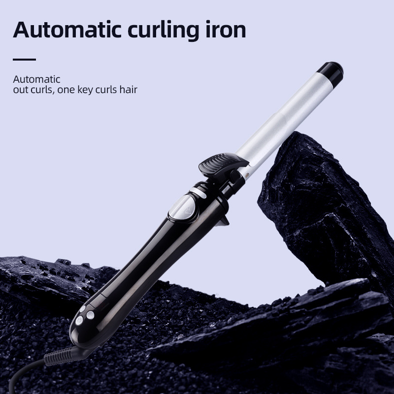 Neues automatisches rotierendes elektrisches Keramik-Glätteisen für große Wellen, patentiertes Haarstyling-Tool_voghion.com