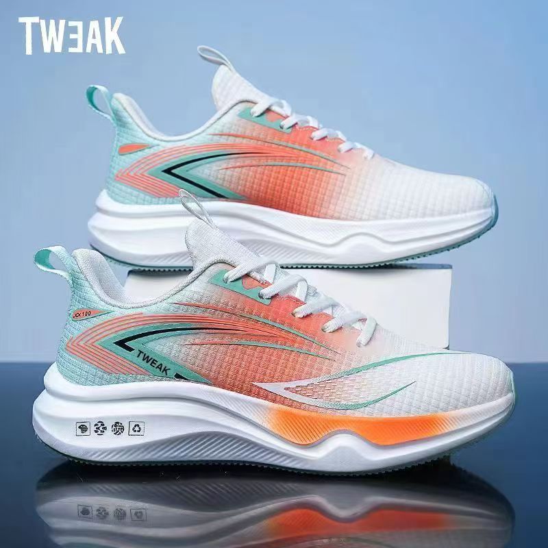 Running Summer New Model Middle School Entrance Exam Physical Test Rebound Cushioning Sports Shoes For Men_voghion.com