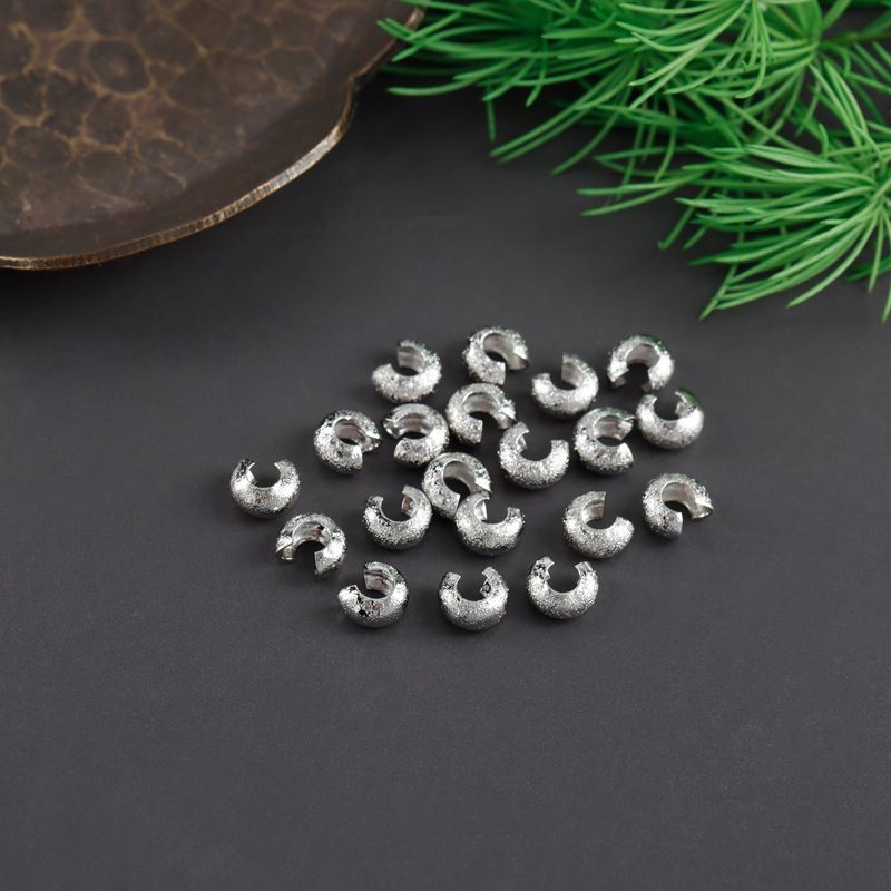 1 Set 2,4*1,5mm Kupfer Einfarbig Poliert Perlen Schmuck Zubehör_voghion.com