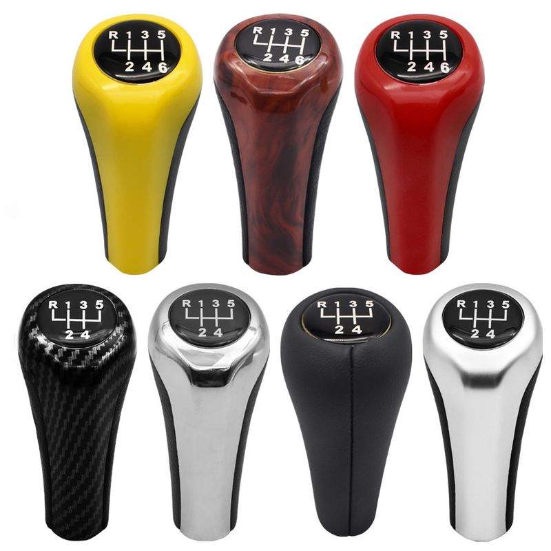 5 6-versnellingsbak auto versnellingspookknop sportversnellingsbak hendelkop voor E90 E91 E92 E93 E30 E32 E34 E36 E38 E39 E46 E53 E60 E63 E83_voghion.com