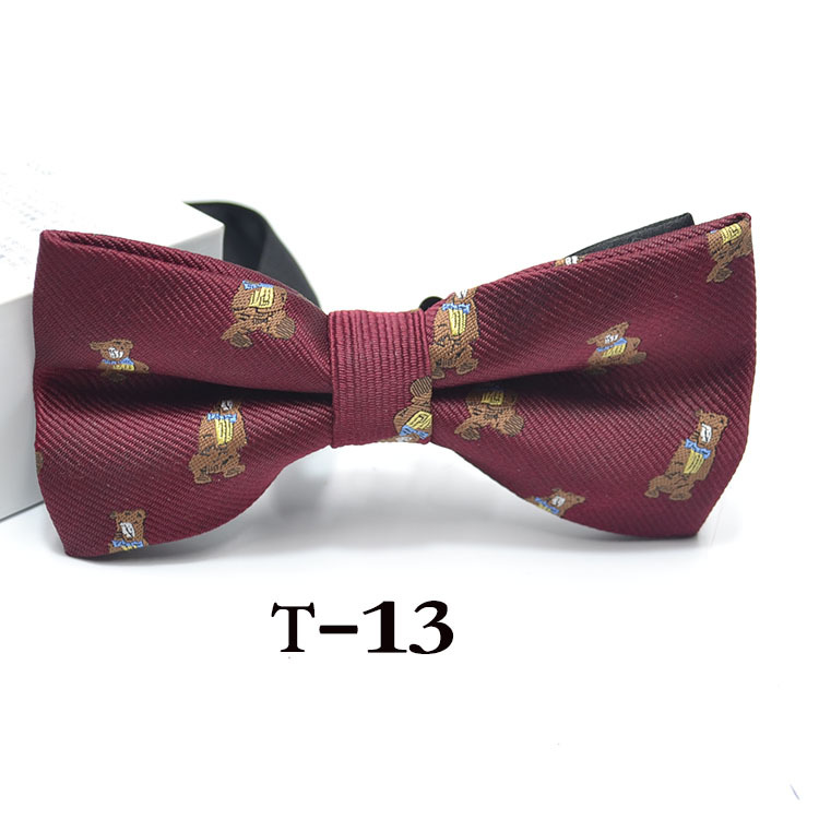 Men's Ties & Handkerchiefs business formal wear, jacquard bow tie, groom, best man, emcee, bow tie, ready stock wholesale available_voghion.com
