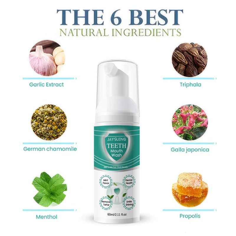 Pena za čiščenje zob 2024 24ss globinsko očisti zobne madeže, zaščiti dlesni in osveži dah_voghion.com