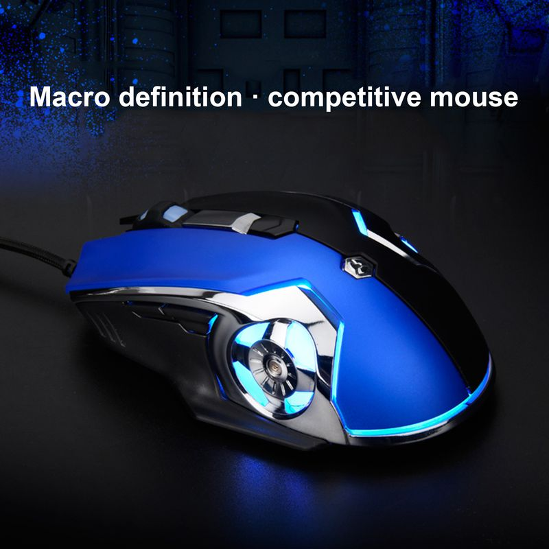 Xinweiqing Wired Professional DPI Adjustable Lightweight E-sport Gaming USB Mouse for Computer_voghion.com