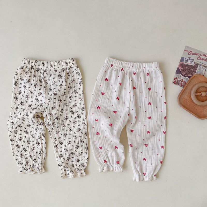 INS Koreaanse versie van trendy baby print katoenen Zou muggenwerende lente zomer zachte casual broek voor zowel jongens als_voghion.com