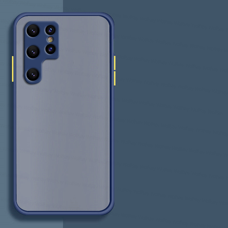 Matte PC-Abdeckung für Samsung Galaxy S22 Ultra Hülle Samsung S10 S20 S21 S22 Ultra Cover Stoßfest Hard_voghion.com