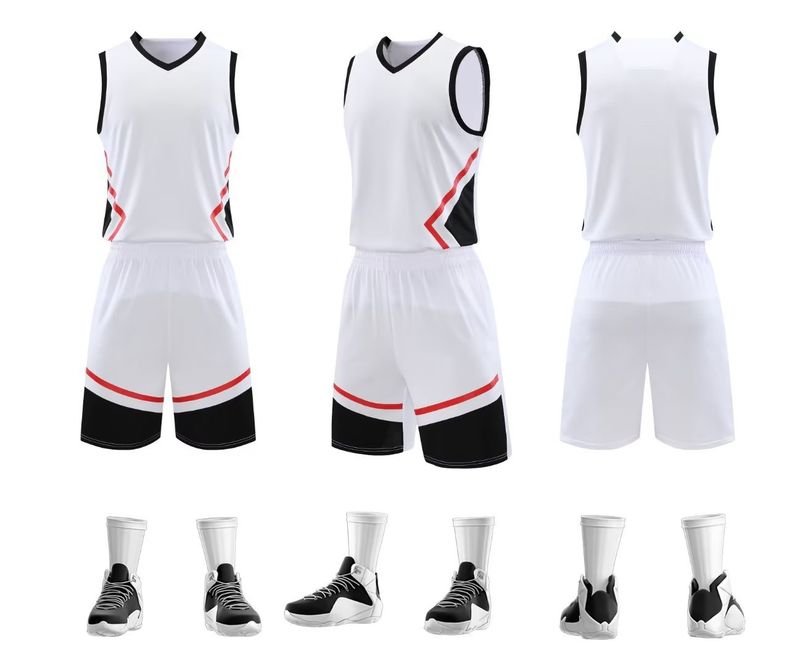 Ensemble de maillots de basket-ball américains 2023 pour hommes, maillot d'été imprimé pour entraînement et compétition, uniforme d'équipe d'étudiants_voghion.com