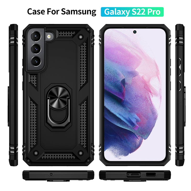 Coque antichoc pour Samsung Galaxy S22 S21 S20 FE Note 20 Ultra S10 10 Plus Lite Coque antichoc avec béquille_voghion.com