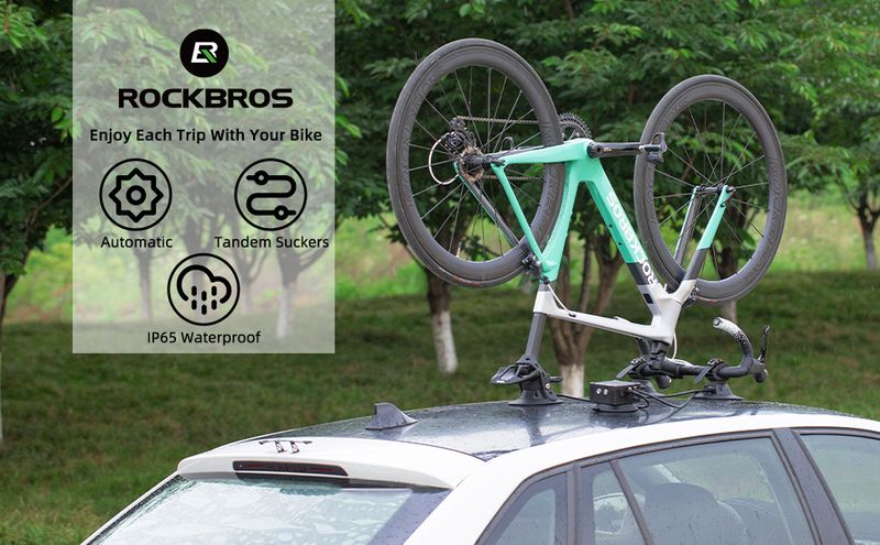 ROCKBROS Portabiciclette per auto Portabiciclette elettriche in alluminio Upside-Down_voghion.com