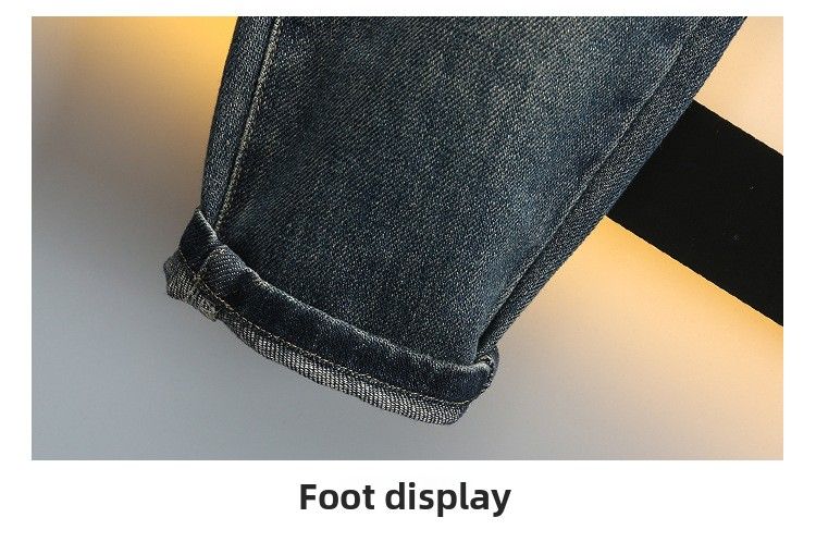 Outfit primavera autunno 2025 Nuovi vestiti alla moda per bambini con colletto rovesciato e patchwork di denim per ragazzi casual_voghion.com